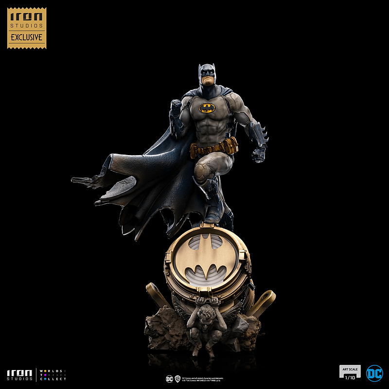 DC COMICS - BATMAN DELUXE (EVENT EXCLUSIVE SIGNED BY IVAN REIS) ART SCALE 1/10 STATUE