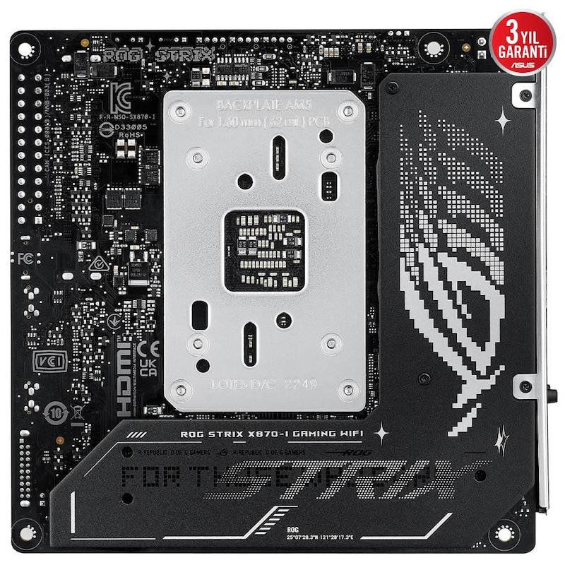 مادربرد ایسوس ASUS ROG Strix X870-I Gaming Wi-Fi AM5 m-ITX