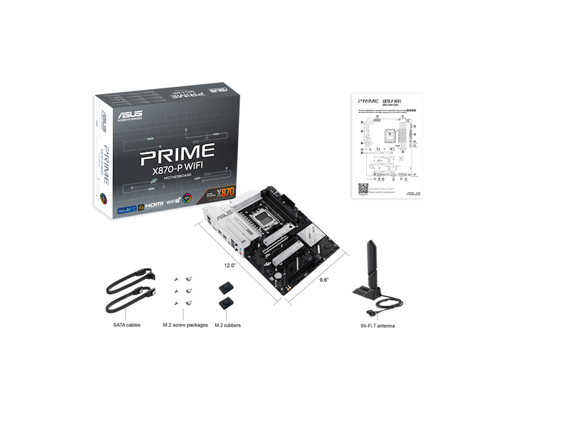 خرید مادربرد ایسوس مدل  PRIME X870-P WIFI 