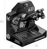 F-16 Fighter Jet Combat Simulation Cockpit Bundle - Thrustmaster Viper TQS Quadrant System & Viper Panel + T.Flight Rudder Pedals + Next Level Racing Flight Simulator Boeing Military Edition