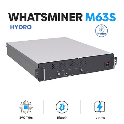 دستگاه ماینر Whatsminer M63S 110TH/s Hydro