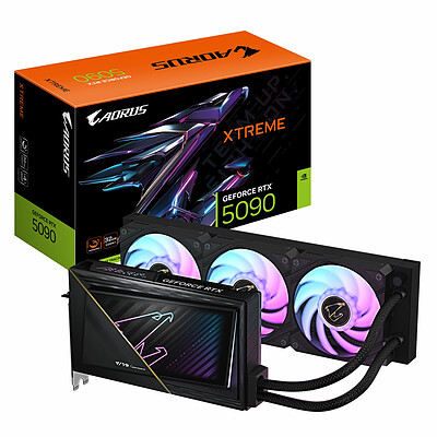 GIGABYT AORUS GeForce RTX™ 5090 XTREME WATERFORCE 32G