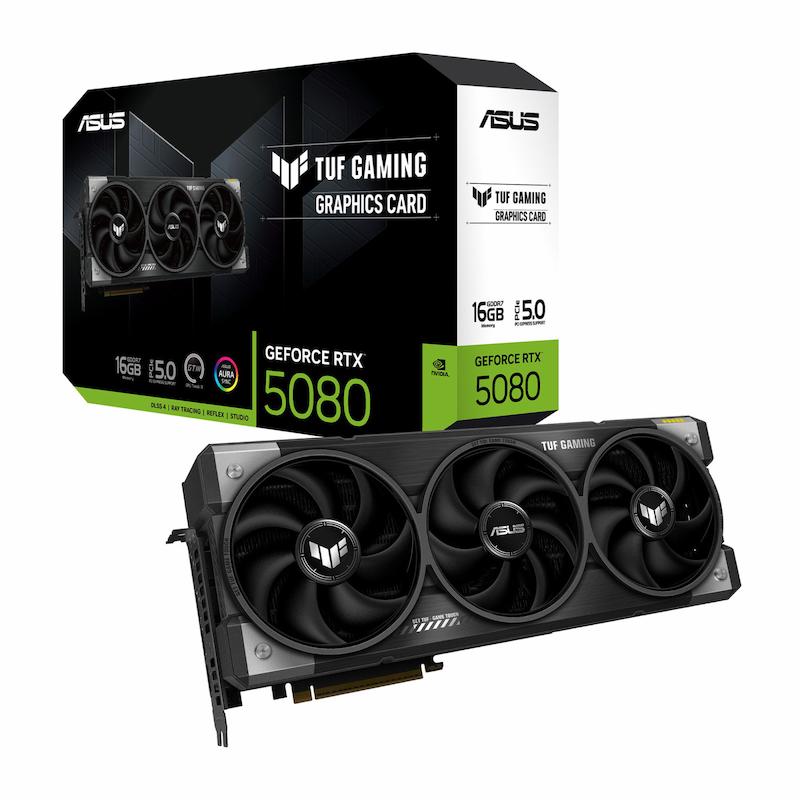 کارت گرافیک ASUS TUF Gaming RTX 5080 oc 16G