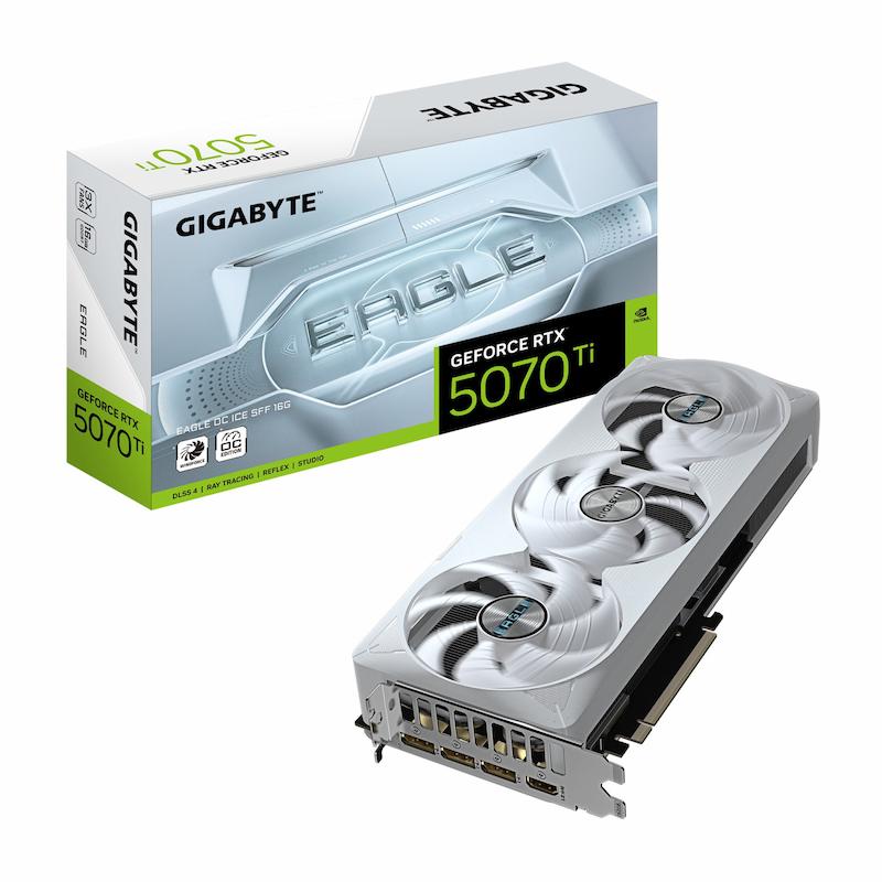 GeForce RTX™ 5070 Ti EAGLE OC ICE SFF 16G