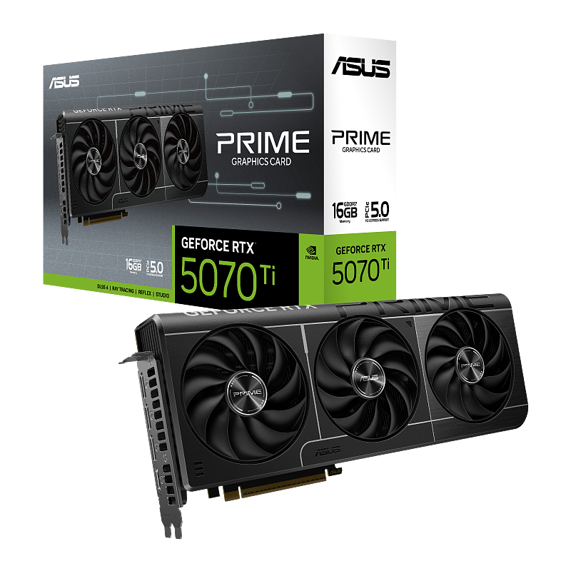 ASUS PRIME GeForce RTX™ 5070 Ti 16GB