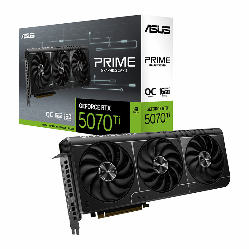 ASUS PRIME GeForce RTX™ 5070 Ti 16GB OC Edition