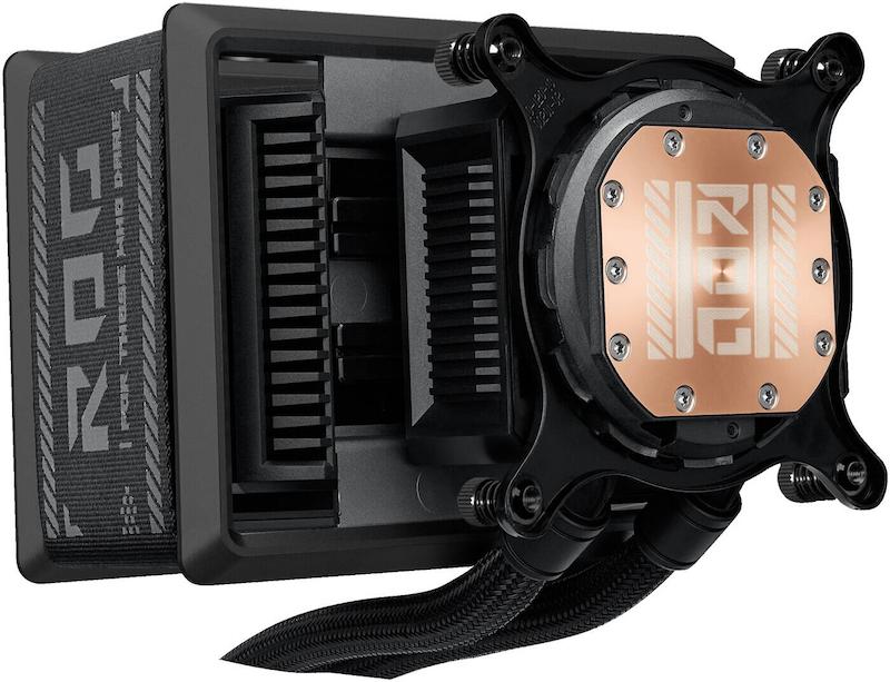 ASUS ROG Ryuo IV 360 ARGB, خنک‌کننده مایع پردازنده, CPU Cooler, AIO 360mm, خنک‌کننده ROG, کولر پردازنده 360 میلی‌متری