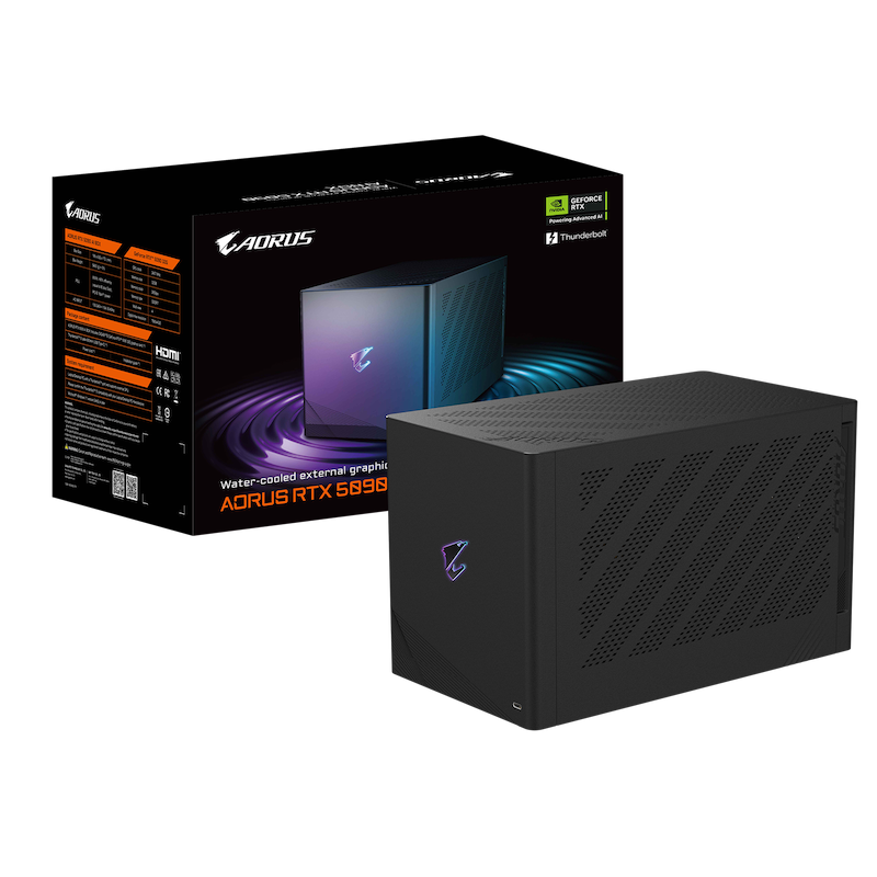 گرافیک اکسترنال گیگابایت مدل AORUS RTX 5090 AI BOX