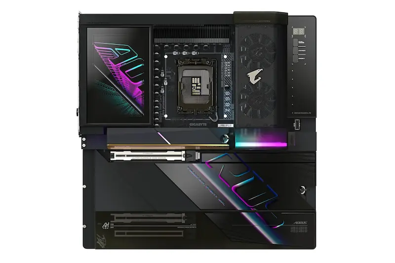GIGABYTE Z890 Aorus XTREME AI TOP  مادربرد حرفه‌ای  مادربرد گیمینگ  پشتیبانی از PCIe 5.0  Wi-Fi 6E  مادربرد برای اورکلاکینگ  مادربرد DDR5  شبکه 10GbE  مادربرد Aorus XTREME  پشتیبانی از پردازنده‌های نسل 13 اینتل  مادربرد با نورپردازی RGB  سیستم صوتی ALC 1220-VB  مادربرد برای ورک‌استیشن