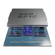 AMD, EPYC 9554P, پردازنده سرور, پردازنده 64 هسته‌ای, Zen 4, پردازش موازی, پردازنده PCIe 5.0, پردازنده DDR5, ایستگاه کاری, شبیه‌سازی علمی, رندرینگ, پردازنده با TDP بالا, پردازنده AMD EPYC, سرور دیتاسنتر