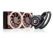 Noctua AIO Liquid Cooler, Noctua 420mm Radiator, Noctua 360mm Radiator, Noctua 240mm Radiator, NF-A14x25 G2 Fans, Asetek Emma V2 Pump, Noctua CPU Water Cooler, Black Brown Beige Cooler, High Performance Liquid Cooling, Ultra Quiet CPU Cooler