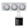 ASUS ROG Strix LC IV 360 ARGB LCD, ASUS Liquid CPU Cooler, 360mm Radiator, IPS LCD Display, RGB CPU Cooler, ROG Water Cooling, ASUS AIO Cooler, Aura Sync Cooler, Gaming CPU Cooler, ASUS 360 Liquid Cooler