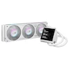 ASUS ROG Strix LC IV 360 ARGB LCD, ASUS Liquid CPU Cooler, 360mm Radiator, IPS LCD Display, RGB CPU Cooler, ROG Water Cooling, ASUS AIO Cooler, Aura Sync Cooler, Gaming CPU Cooler, ASUS 360 Liquid Cooler