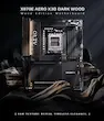 GIGABYTE X870E AERO X3D DARK WOOD, GIGABYTE X870E Motherboard, AMD X870E Chipset, AM5 Motherboard, Ryzen 9000 Motherboard, DDR5 Motherboard, PCIe 5.0 Motherboard, Creator Motherboard, Workstation Motherboard, AI PC Motherboard, Wi-Fi 7 Motherboard, USB4 Motherboard, M.2 Gen5 SSD, Dark Wood Motherboard, GIGABYTE AERO Series