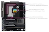 Alphacool Apex, Monoblock, ASUS ProArt X870E Creator WiFi, AM5, CPU Water Block, VRM Water Block, M.2 Cooling, Full Cover, Liquid Cooling, Motherboard Water Block, Chrome Copper, Custom Water Cooling, Black Water Block, Workstation Cooling