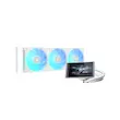 DeepCool LT360 Vision ARGB, DeepCool LT360 Vision, 360mm Liquid Cooler, LCD AIO Cooler, IPS Display CPU Cooler, ARGB Liquid Cooler, Black AIO Cooler, DeepCool Cooling, Gaming CPU Cooler, AM5 Cooler, LGA1851 Cooler, High Performance Liquid Cooler, Workstation CPU Cooler