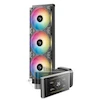 DeepCool LT360 Vision ARGB, DeepCool LT360 Vision, 360mm Liquid Cooler, LCD AIO Cooler, IPS Display CPU Cooler, ARGB Liquid Cooler, Black AIO Cooler, DeepCool Cooling, Gaming CPU Cooler, AM5 Cooler, LGA1851 Cooler, High Performance Liquid Cooler, Workstation CPU Cooler