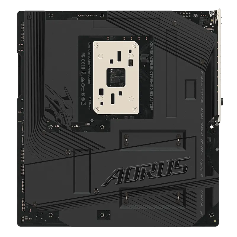 GIGABYTE X870E AORUS XTREME X3D AI TOP, X870E Motherboard, AMD AM5 Motherboard, Ryzen 9000 Motherboard, AI TOP Motherboard, DDR5 Motherboard, PCIe 5.0 Motherboard, Wi-Fi 7 Motherboard, Dual 10GbE LAN, E-ATX Motherboard, Creator Motherboard, Gaming Motherboard