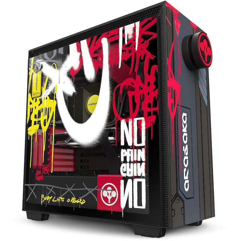 NZXT H710i Cyberpunk, NZXT H710i Cyberpunk Limited Edition, Cyberpunk 2077 Case, NZXT Cyberpunk Case, Arasaka Case, H710i Case, NZXT Gaming Case