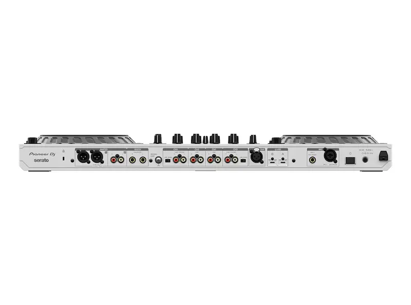Pioneer DJ DDJ-FLX10-W, DDJ-FLX10-W, Pioneer DJ, DDJ-FLX10, DJ Controller, 4 Deck DJ Controller, Professional DJ Controller, STEMS, Track Separation, MAGVEL FADER, rekordbox, Serato DJ Pro, DJ Equipment, White DJ Controller