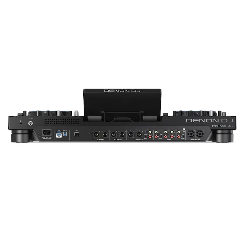 Denon DJ PRIME 4+, کنترلر DJ چهار دک, سیستم DJ مستقل, Standalone DJ System, DJ Controller, تجهیزات DJ حرفه‌ای, Denon DJ Controller, Engine DJ, Stems DJ, سیستم میکس DJ