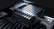 سرور هوش مصنوعی AI Neural Matrix 4U با 6 کارت گرافیک NVIDIA H200 NVL و پردازنده AMD Threadripper PRO 9985WX - سیستم خنک‌کننده مایع
