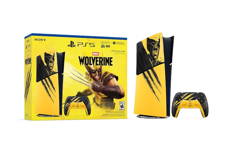 PlayStation 5, PS5 Digital Edition, PS5 Slim, Marvel’s Wolverine, Wolverine, Battle Yellow, Wolverine Limited Edition, PS5 Limited Edition, کنسول پلی استیشن 5, پلی استیشن 5 دیجیتال, کنسول سونی, کنسول گیمینگ, Marvel Wolverine, DualSense Wolverine, نسخه محدود PS5