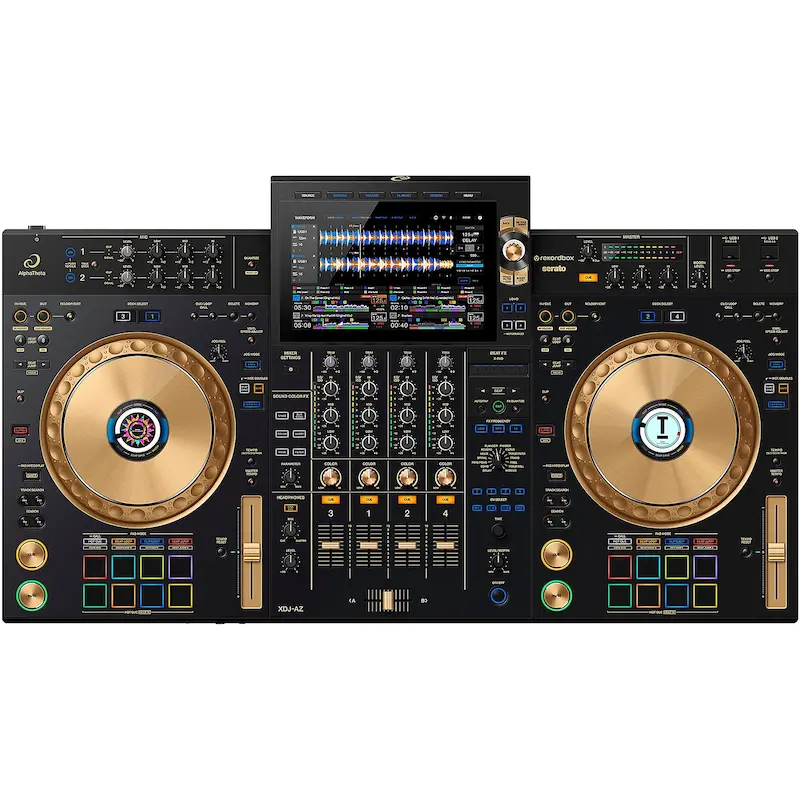 XDJ-AZ-N Gold، AlphaTheta، DJ Controller، سیستم DJ، Gold Limited Edition