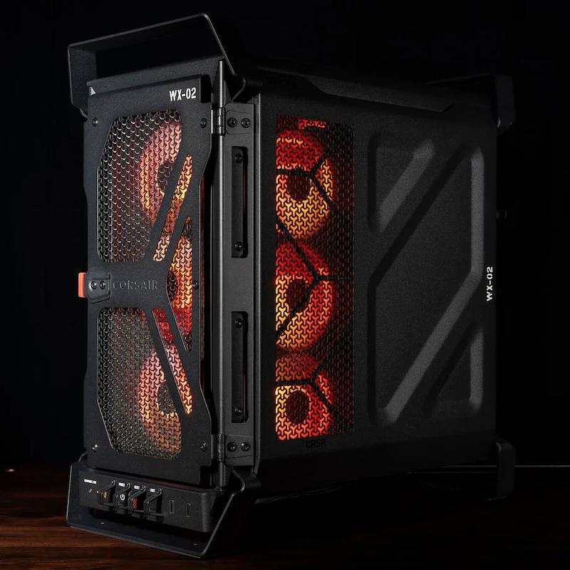 Corsair WARTHOG, Corsair Warthog Black, Corsair Warthog Olive Drab, Corsair Warthog RS, کیس گیمینگ Corsair, کیس Mid-Tower, کیس E-ATX, کیس حرفه‌ای گیمینگ, کیس صنعتی, کیس نظامی, Gaming PC Case, Corsair Gaming Case, 3D-Y Airflow, Tempered Glass Case, Water Cooling Case, High-End PC Case, PC Gaming Setup