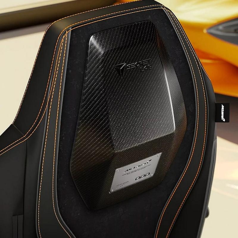 Secretlab TITAN Evo McLaren MonoCell، صندلی گیمینگ Secretlab، صندلی گیمینگ مک‌لارن، McLaren MonoCell Gaming Chair، Secretlab TITAN Evo، صندلی گیمینگ McLaren، صندلی گیمینگ فیبر کربن، صندلی گیمینگ Limited Edition