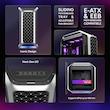Cooler Master COSMOS ALPHA, C700-KGNN-S00, Cooler Master COSMOS ALPHA Case, کیس کولر مستر, کیس Full Tower, کیس فول تاور, کیس گیمینگ, کیس ورک‌استیشن, کیس مشکی نقره‌ای, کیس E-ATX, کیس EEB, پنل شیشه‌ای, کیس واترکولینگ, کیس High-End