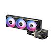 MSI MEG CORELIQUID E15 360, MSI E15 360, MEG CORELIQUID E15, MSI AIO Cooler, خنک کننده مایع MSI, کولر آبی 360 میلی متری, AIO 360, رادیاتور 360mm, 6.67 inch AMOLED, نمایشگر 2K AMOLED, 2240x1080, نمایشگر خمیده 110 درجه, Laminar Focus, EZ Conn, ARGB Gen2, فن FDB, MSI Mystic Light, AM5, LGA1851, LGA1700, خنک کننده CPU High-End
