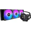 Cooler Master MasterLiquid Core NEX Digital 360, MLX-D36M-A18PA-RD, Cooler Master AIO, MasterLiquid Core NEX Digital Black, واترکولینگ کولر مستر, خنک کننده مایع 360 میلی متری, AIO 360mm ARGB, واترکولینگ دیجیتال, نمایشگر دیجیتال پمپ, Dual Chamber Pump, فن ARGB, خنک کننده CPU LGA1851, خنک کننده CPU AM5