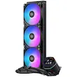 Cooler Master MasterLiquid Core NEX Digital 360, MLX-D36M-A18PA-RD, Cooler Master AIO, MasterLiquid Core NEX Digital Black, واترکولینگ کولر مستر, خنک کننده مایع 360 میلی متری, AIO 360mm ARGB, واترکولینگ دیجیتال, نمایشگر دیجیتال پمپ, Dual Chamber Pump, فن ARGB, خنک کننده CPU LGA1851, خنک کننده CPU AM5