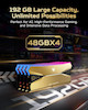 Predator Hera Gold Edition 192GB, Predator Hera 48GB x4, Predator OC Lab Gold Edition, HERA-192GB-6000-2R8-V1, BL.9BWWR.665, رم طلایی Predator, رم DDR5 192GB, رم DDR5 6000 CL28, رم RGB, AMD EXPO RAM, Predator Hera Gold RAM, 24K Gold RAM, SK Hynix M-Die, رم گیمینگ High-End, رم ورک‌استیشن