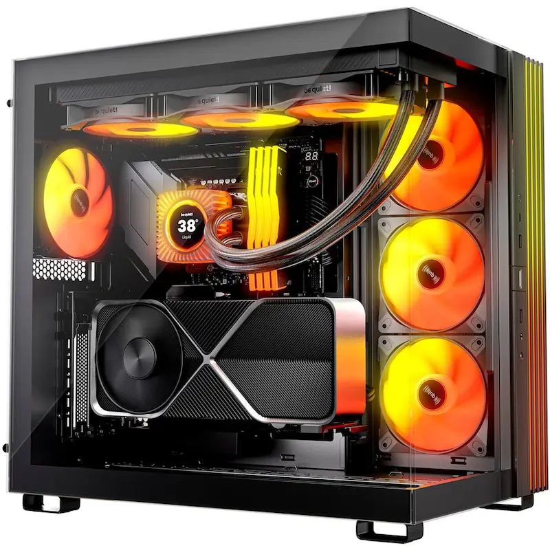 be quiet! Light Loop IO LCD 360mm, be quiet! Light Loop IO LCD, واترکولینگ be quiet!, خنک کننده مایع 360 میلی‌متری, be quiet! AIO Cooler, Light Loop LCD, نمایشگر IPS 2.1 اینچی, واترکولینگ LCD, Light Wings LX 120mm, فن ARGB be quiet!, IO Controller, پمپ خنک کننده CPU, واترکولینگ AM5, واترکولینگ LGA1851, واترکولینگ LGA1700, ARGB AIO, خنک کننده پردازنده be quiet!