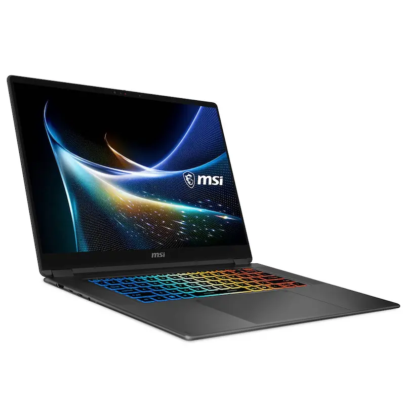 MSI Prestige N16 Flip AI+, لپ تاپ MSI, لپ تاپ هوش مصنوعی, لپ تاپ ورک استیشن, لپ تاپ ۱۲۸ گیگابایت, لپ تاپ ۲ ترابایت, لپ تاپ OLED لمسی, NVIDIA RTX Spark, لپ تاپ حرفه ای MSI, MSI Prestige AI+