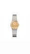 ساعت امگا کانسلیشن زنانه دورنگ طلایی صفحه طلایی ایندکس خطOmega constellation silver gold