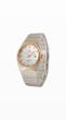 ساعت امگا کانسلیشن مردانه دورنگ رزگلد ایندکس نگین   Omega Constellation SilverRosegold