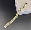 دستبند رولکس مردانه و  زنانه دو رنگ طلایی نقره ای Rolex  bracelet Silvergold