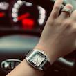 ساعت کارتیر سانتوس صد زنانه مشکی Cartier Santos  100