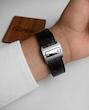 ساعت کارتیر سانتوس صد مردانه مشکی صفحه مشکی  Cartier Santos 100 black