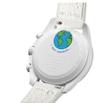 ساعت امگا سواچ مون شاین سفید  Omega Swatch to the Moonshine white