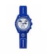 ساعت امگا سواچ مون شاین سورمه ای  Omega Swatch to the Moonshine Blue