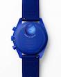 ساعت امگا سواچ مون شاین سورمه ای  Omega Swatch to the Moonshine Blue