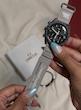 ساعت امگا سواچ عطارد بند طوسی  Omega Swatch to the Moon