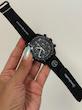 ساعت امگا سواچ ماه مشکی نیو با بند رابر Omega Swatch to the Moon