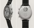 ساعت امگا سواچ مون شاین طوسی  Omega Swatch to   the Moonshine EarthPhase