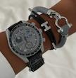 ساعت امگا سواچ مون شاین طوسی  Omega Swatch to   the Moonshine EarthPhase