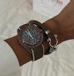 ساعت امگا سواچ قهوه ای بند رابر Omega Swatch    Mission to the Desert